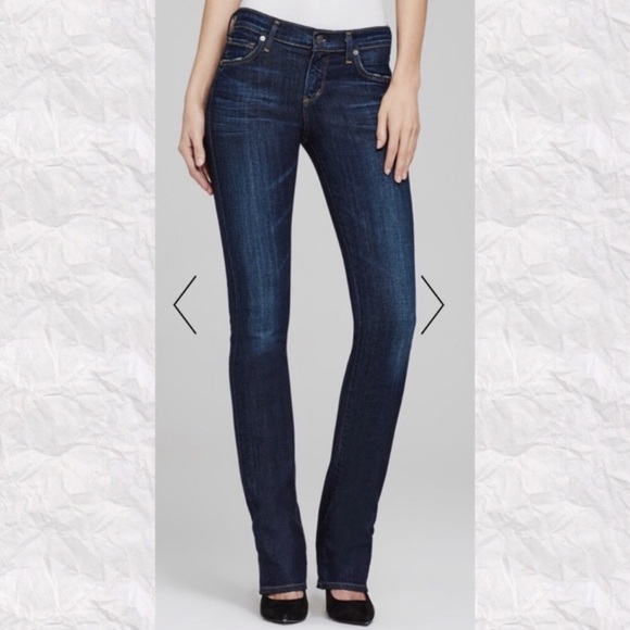 COH 26x35 Elson Straight Leg Jeans 0624 citizens of humanity dark blue - Picture 1 of 12